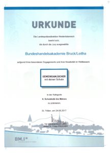 Gemeinsam sicher Urkunden 20170524