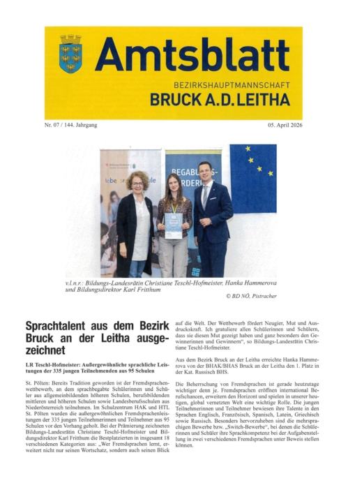 2026_04 Amtsblatt Sprachtalent Fremdsprachenwettbewerb