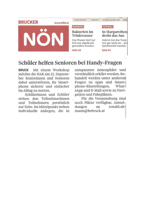 2026_09 NÖN Artikel Senioren Workshop gemeinsam digital